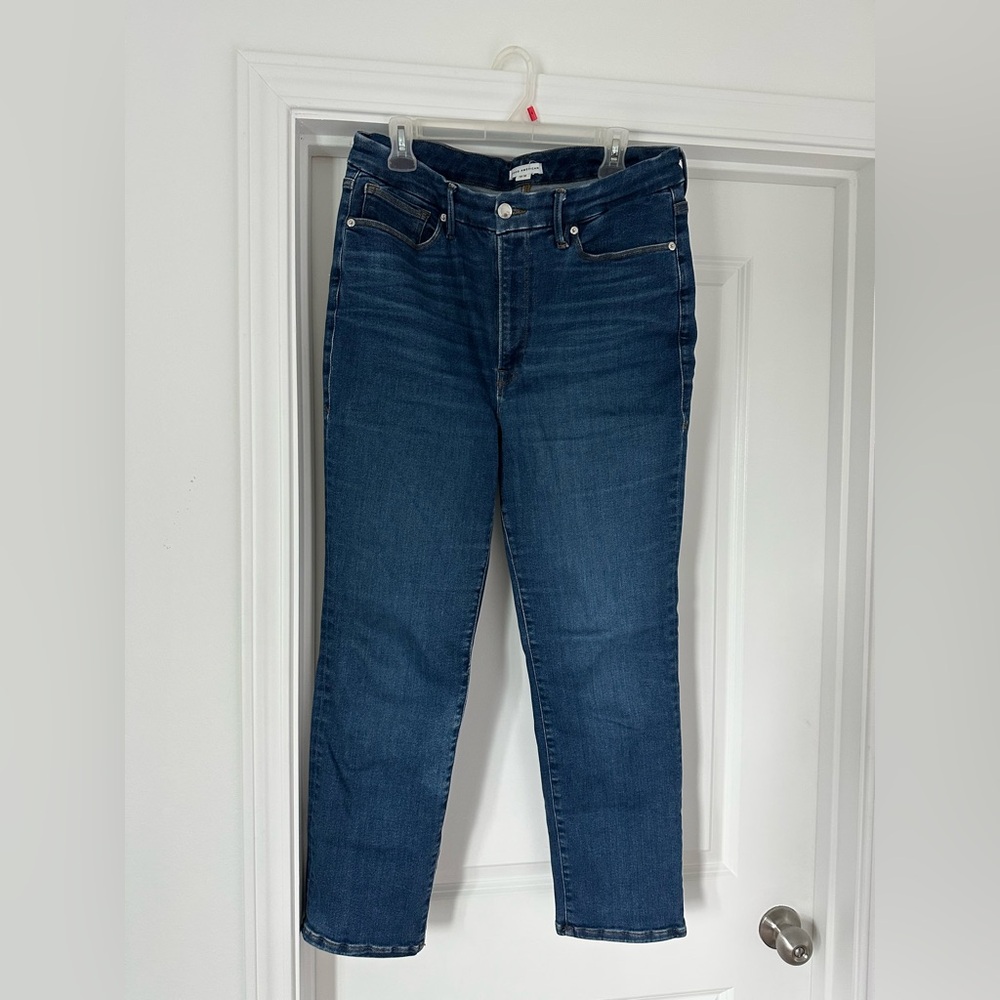 Good American Always Fits Good Classic Slim Straight 14-18